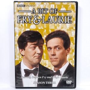 BBC A Bit of Fry & Laurie Season 3 DVD Stephen Fry Hugh Laurie British Comedy TV
